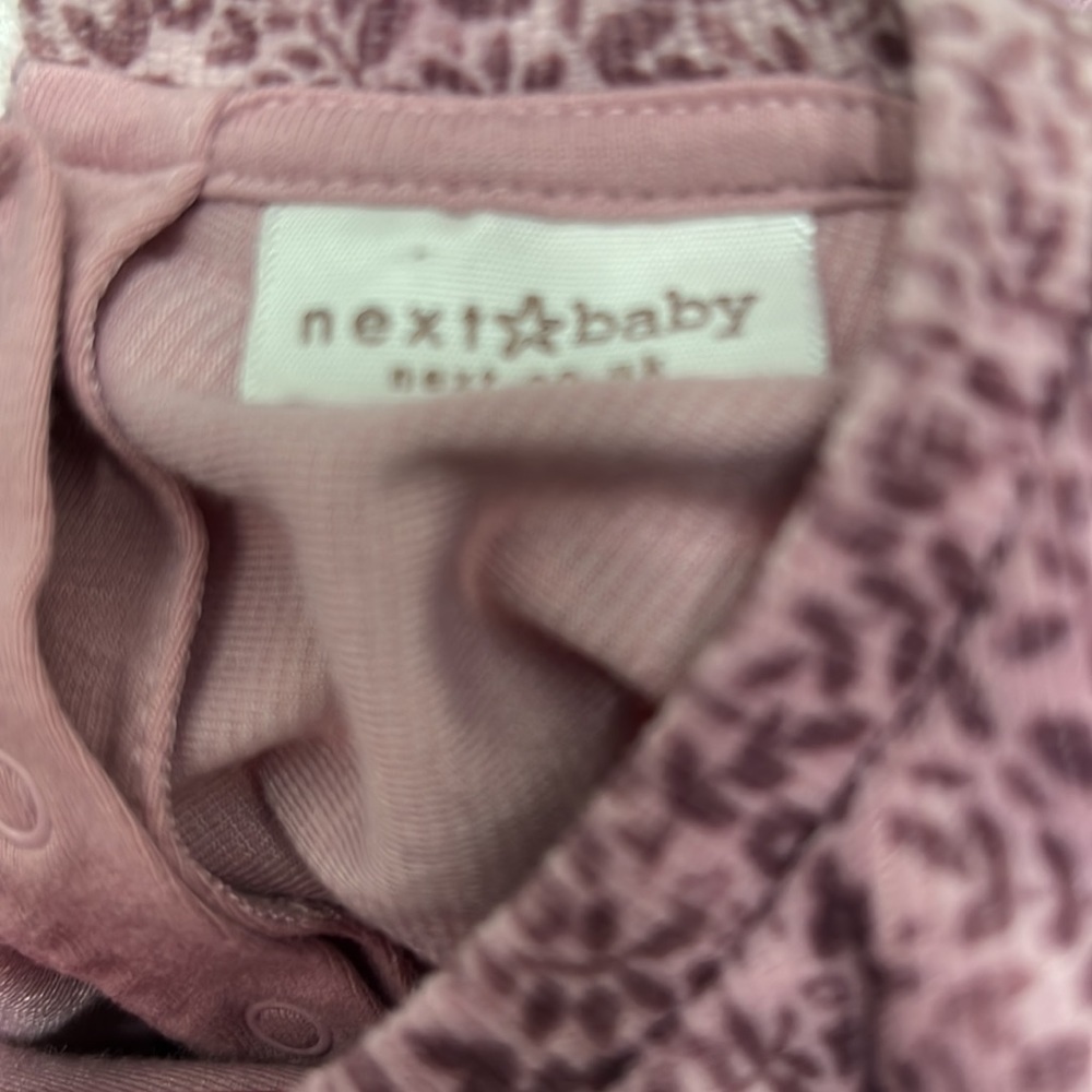 NEXT BABY UK PURPLE SOFT SWEATER size 9-12 months - Picture 7 of 9